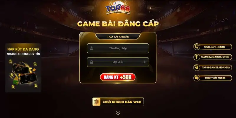 Khuyến mãi Top88 – Cơ hội nhận thưởng lớn cho mọi người chơi 13 Khuyến mãi Top88 – Cơ hội nhận thưởng lớn cho mọi người chơi