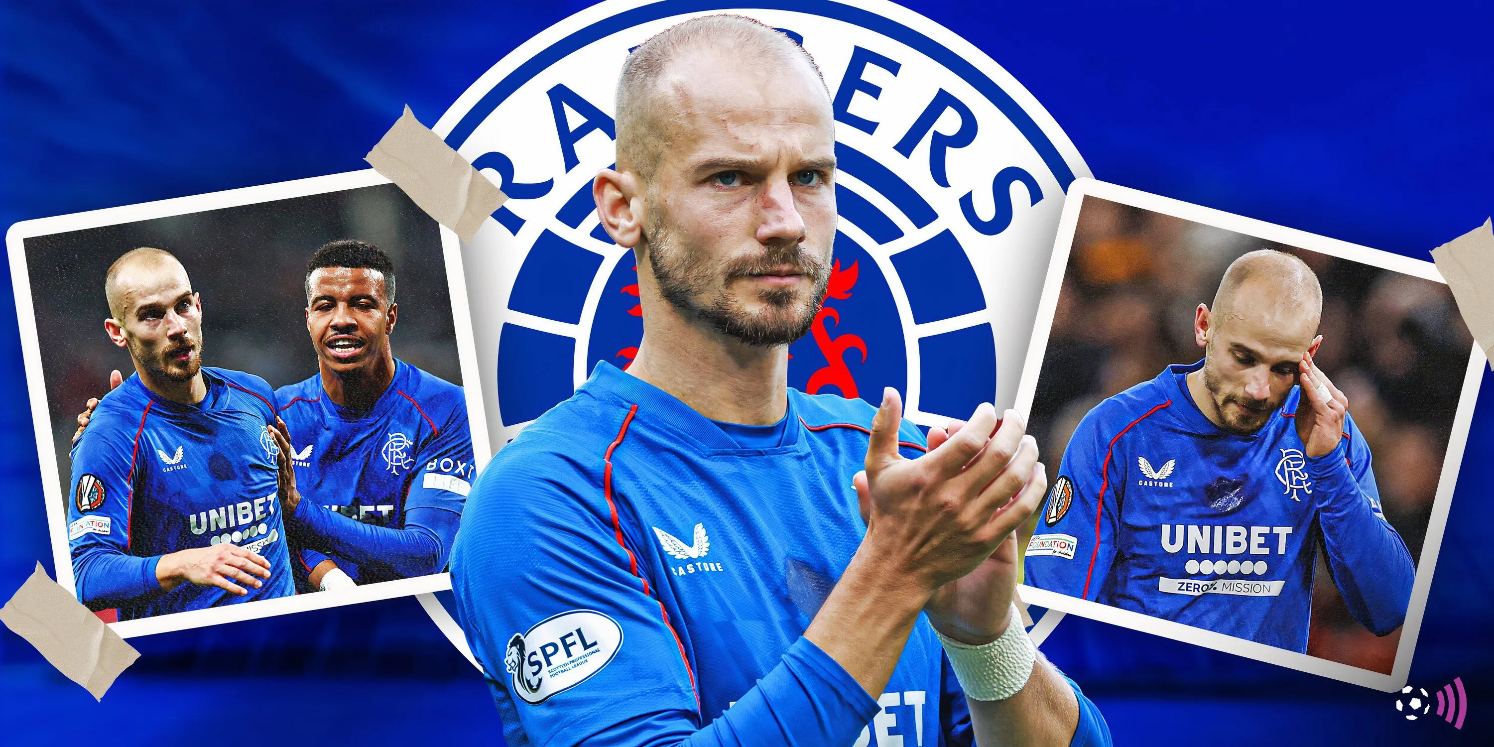Cầu thủ Vaclav Cerny của Rangers