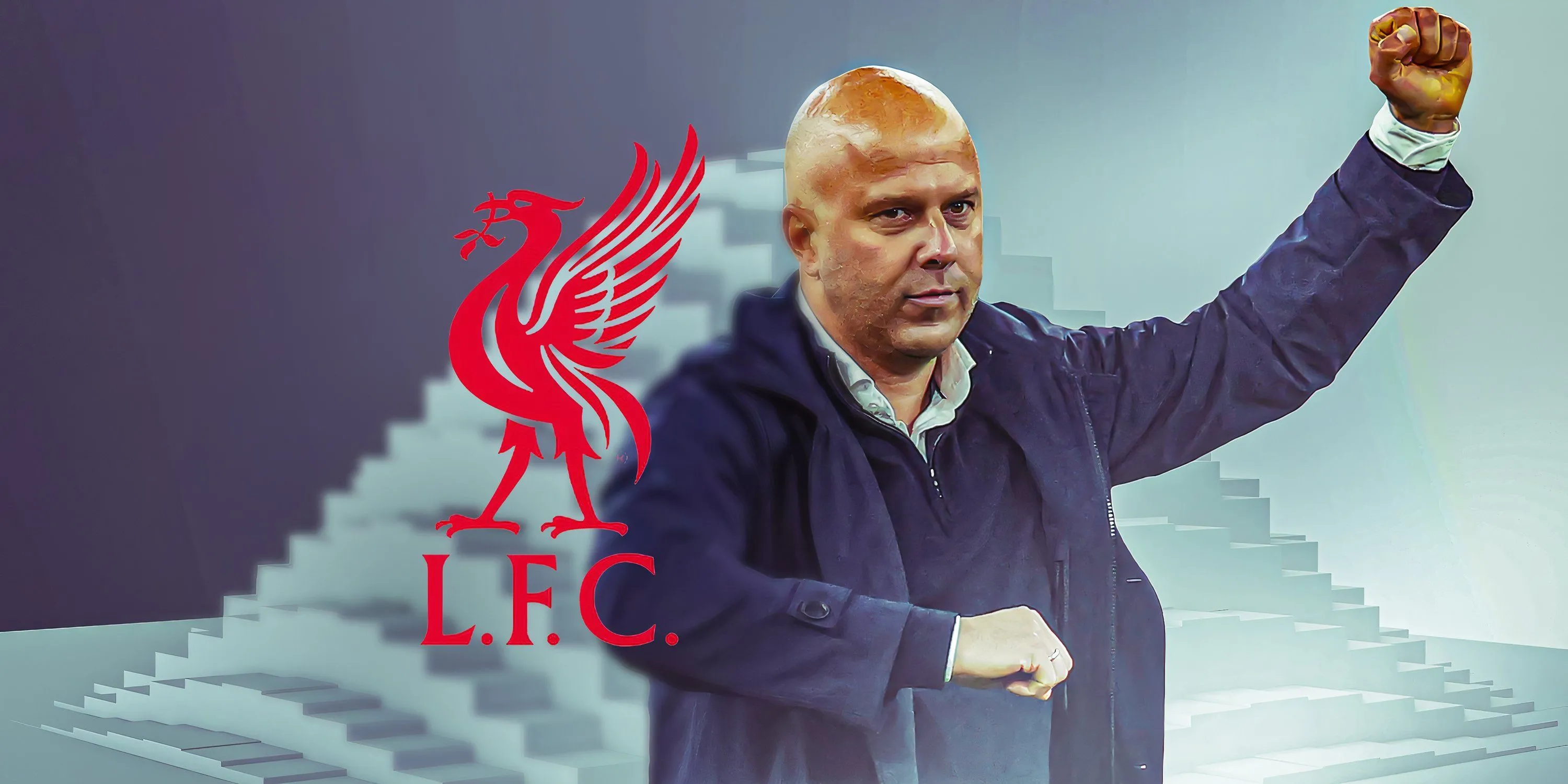 HLV Arne Slot của Liverpool, người được cho là quan tâm Florian Wirtz