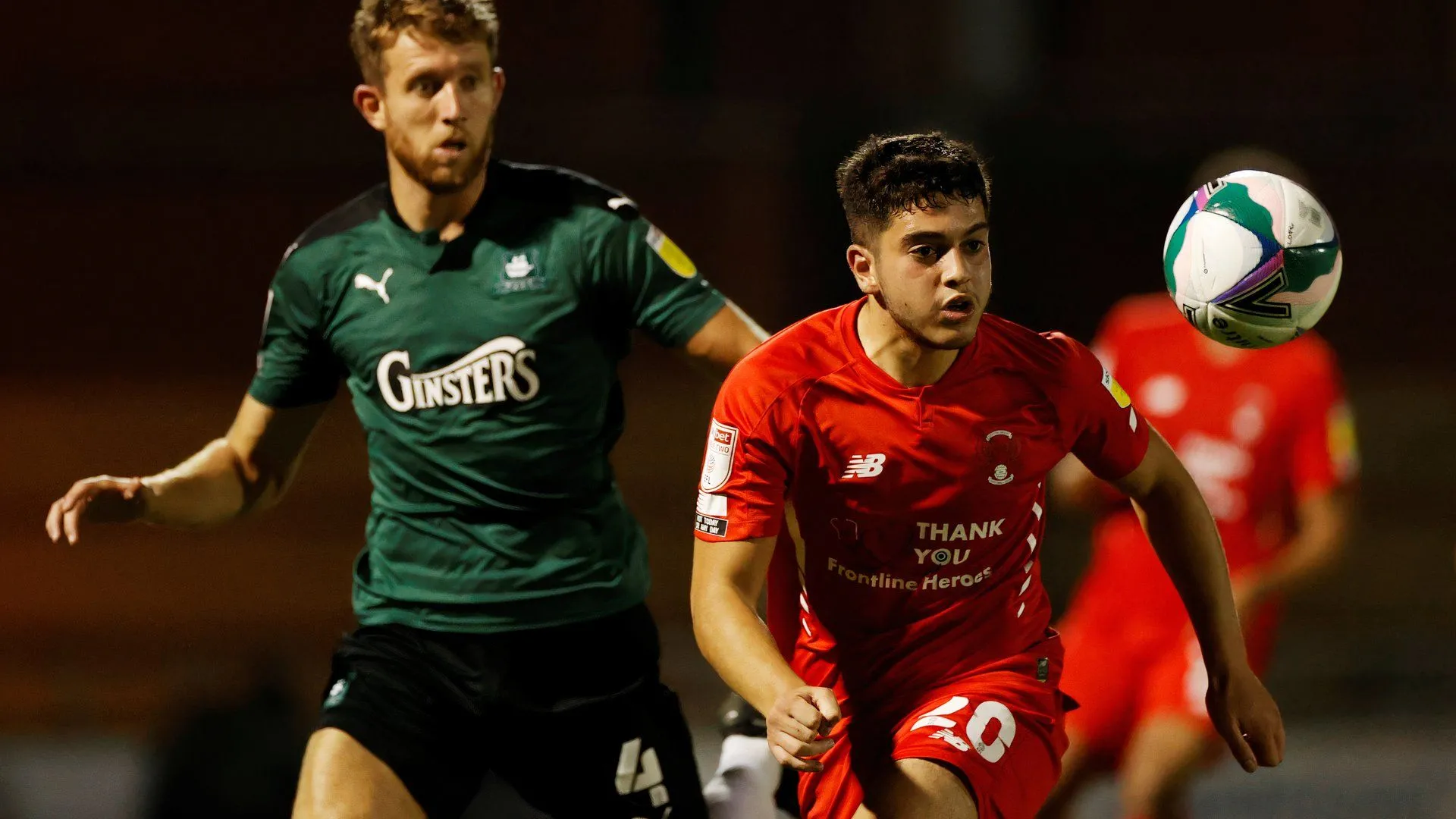 Ruel Sotiriou trong quãng thời gian thi đấu cho Leyton Orient, nơi anh từng vô địch League Two