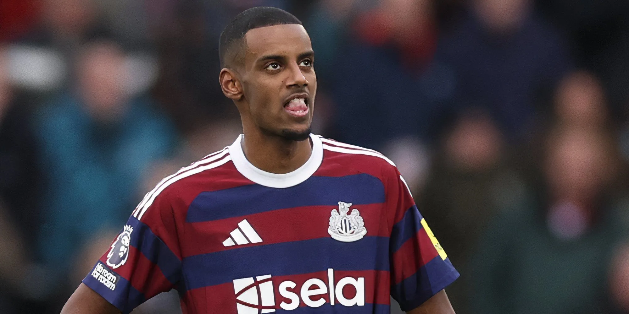 Alexander Isak trong màu áo Newcastle United, đối tác tiềm năng của Wissa trên hàng công