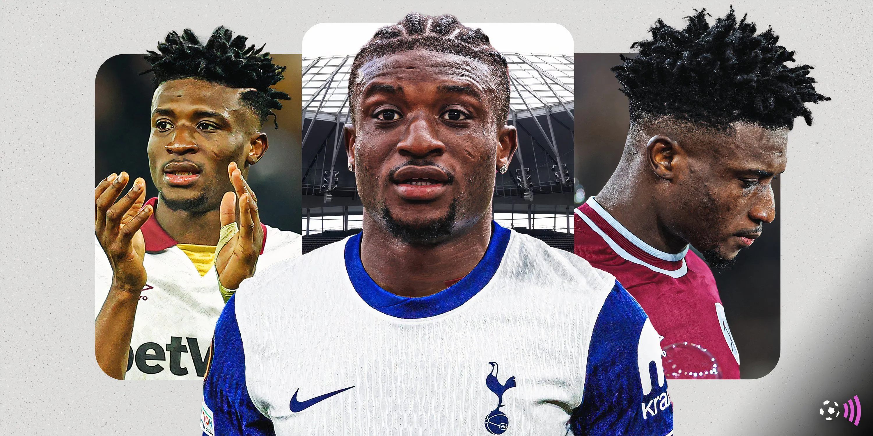 Mohammed Kudus trong màu áo Tottenham sau thương vụ chuyển nhượng bom tấn