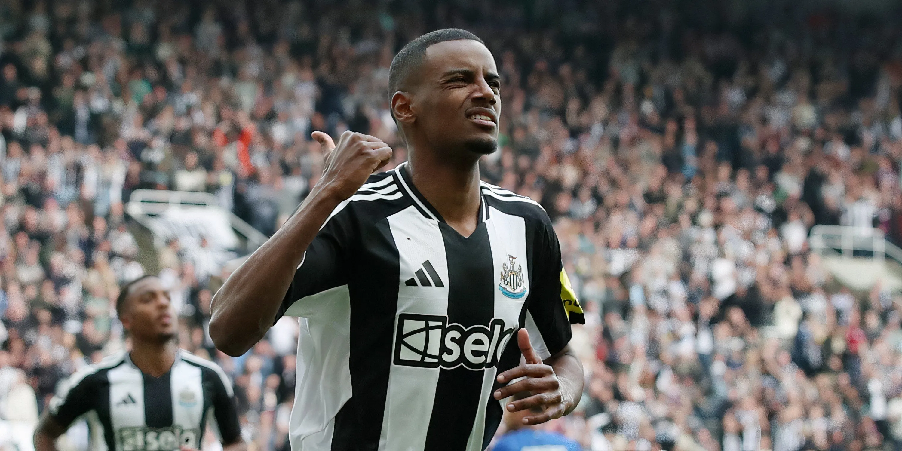 Tiền đạo Alexander Isak của Newcastle United trong một trận đấu tại Premier League